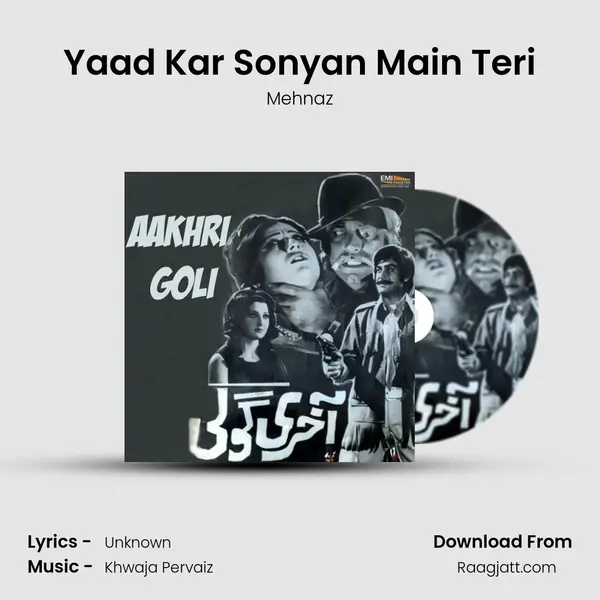 Yaad Kar Sonyan Main Teri - Mehnaz album cover 