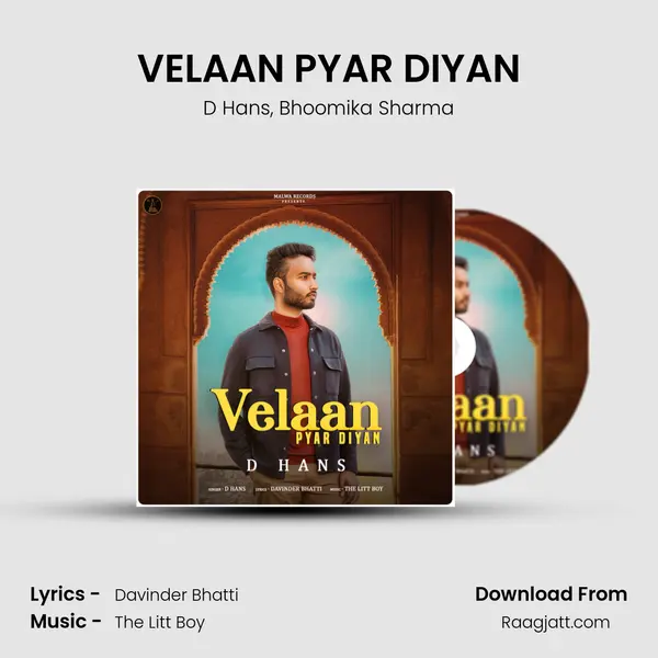 VELAAN PYAR DIYAN - D Hans album cover 