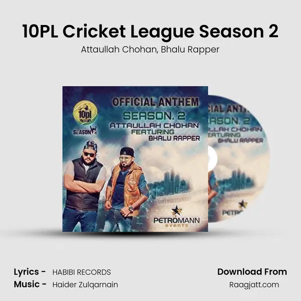 10PL Cricket League Season 2 mp3 song