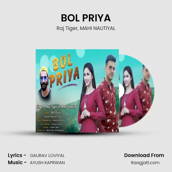 BOL PRIYA - Raj Tiger album cover 