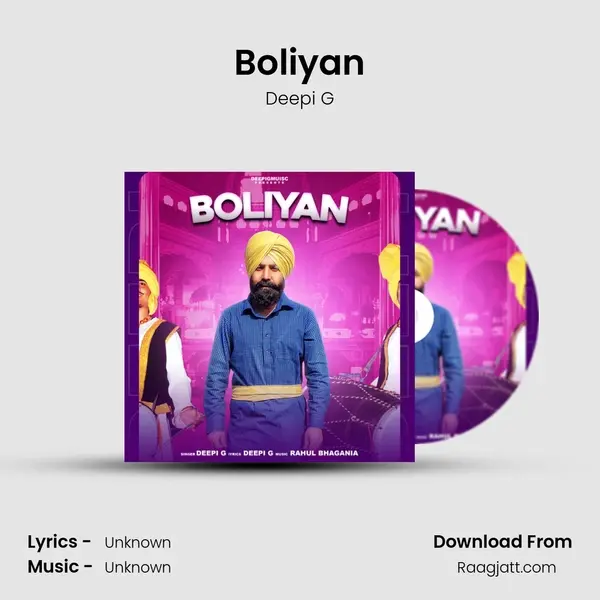 Boliyan - Deepi G album cover 