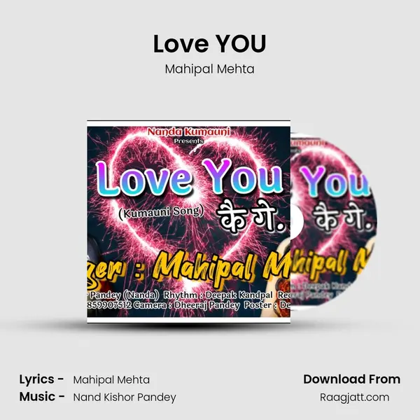 Love YOU - Mahipal Mehta album cover 