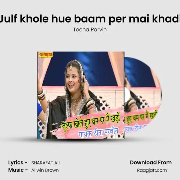 Julf khole hue baam per mai khadi - Teena Parvin album cover 