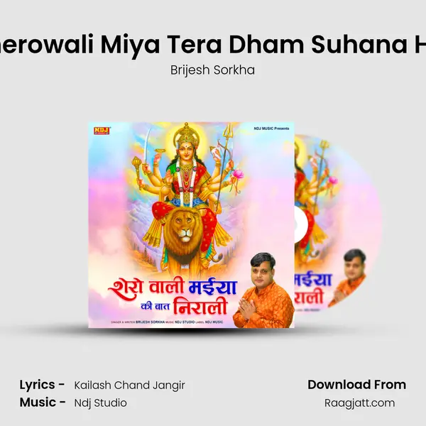 Sherowali Miya Tera Dham Suhana Hai - Brijesh Sorkha album cover 