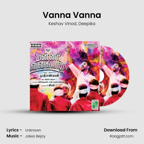 Vanna Vanna - Keshav Vinod album cover 