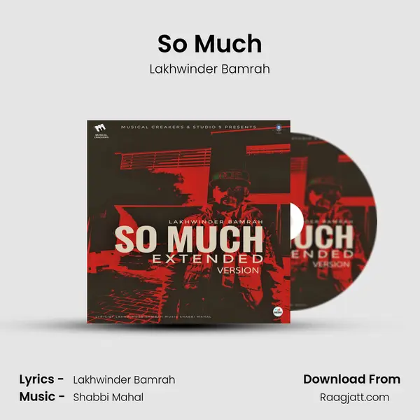 So Much - Lakhwinder Bamrah album cover 