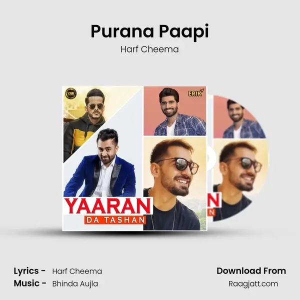 Purana Paapi - Harf Cheema album cover 