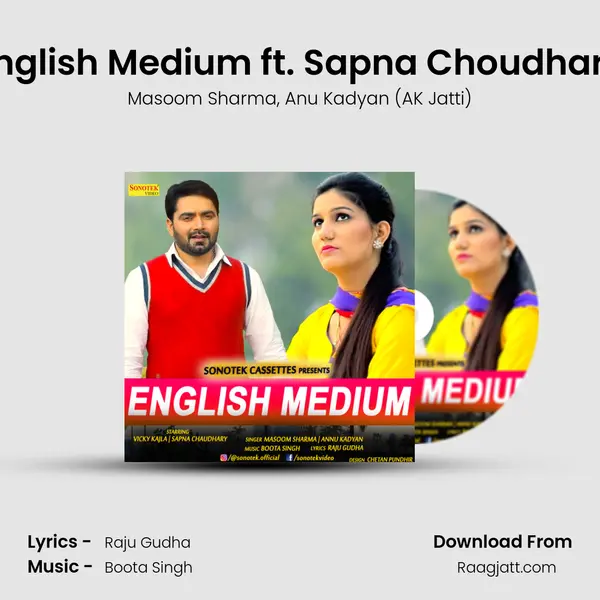 English Medium ft. Sapna Choudhary mp3 song