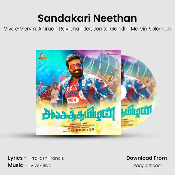 Sandakari Neethan - Vivek-Mervin album cover 