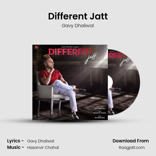 Different Jatt - Gavy Dhaliwal album cover 