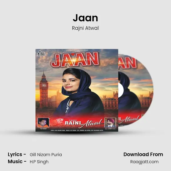 Jaan - Rajni Atwal album cover 