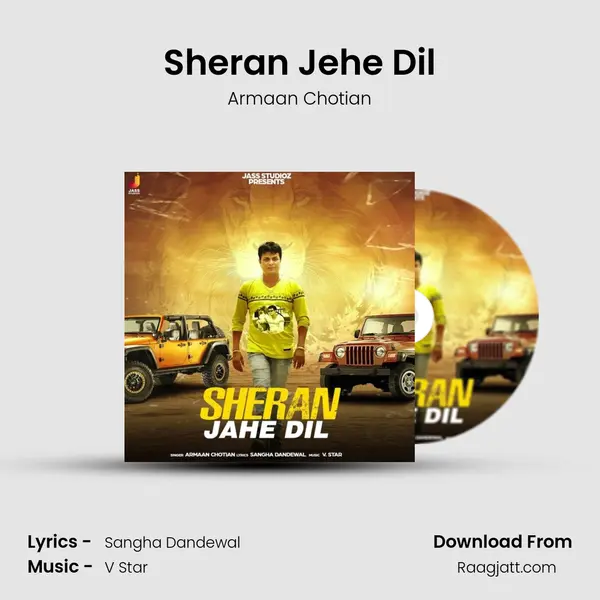 Sheran Jehe Dil - Armaan Chotian album cover 