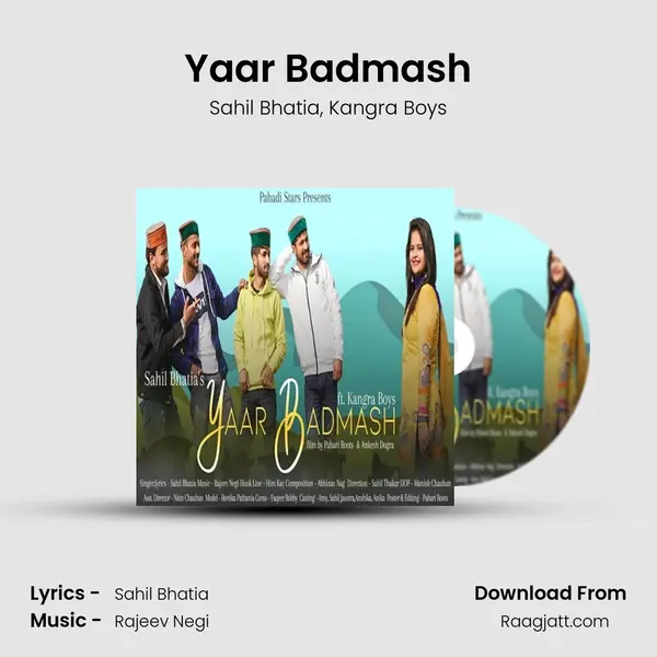 Yaar Badmash - Sahil Bhatia album cover 