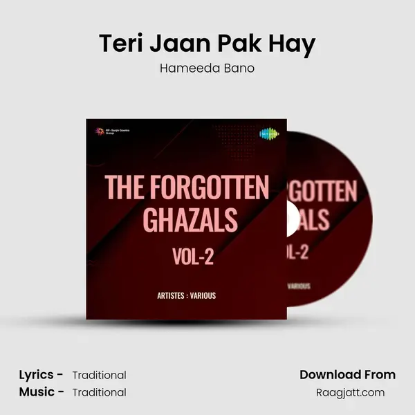 Teri Jaan Pak Hay - Hameeda Bano album cover 