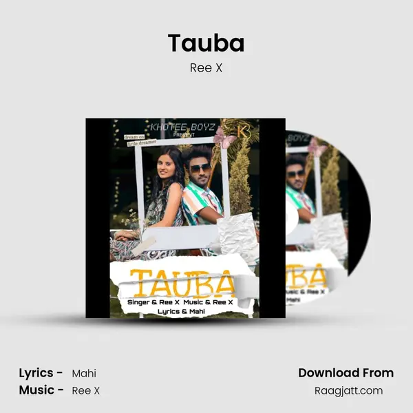 Tauba - Ree X album cover 