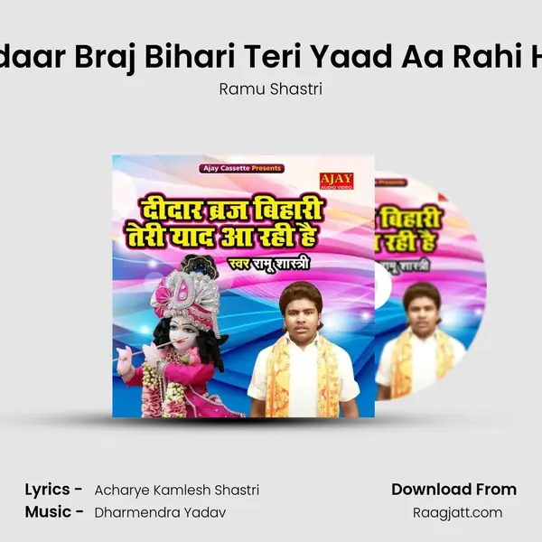 Didaar Braj Bihari Teri Yaad Aa Rahi Hai - Ramu Shastri album cover 