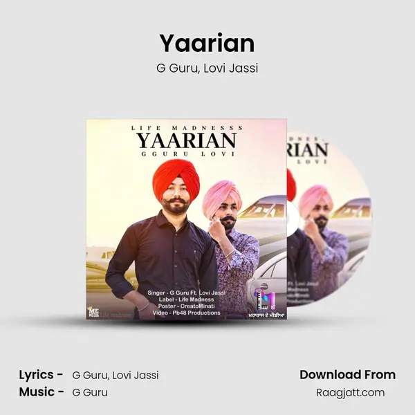 Yaarian mp3 song