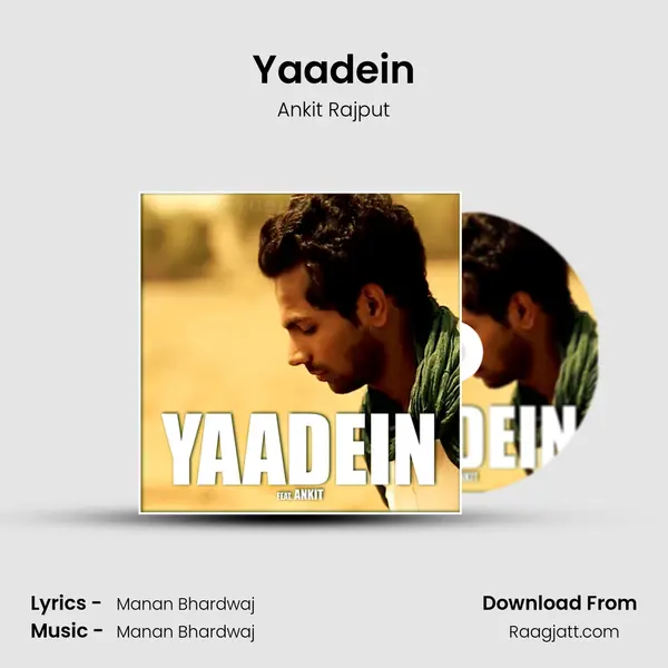 Yaadein - Ankit Rajput album cover 