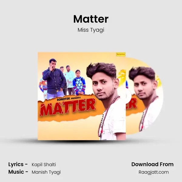 Matter - Miss Tyagi album cover 