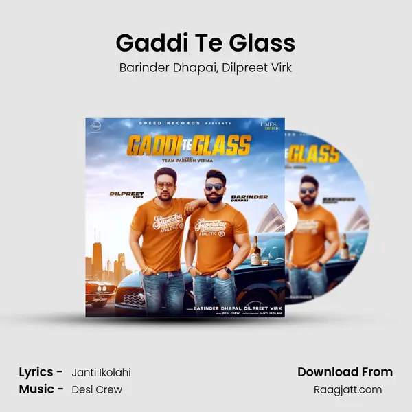 Gaddi Te Glass - Barinder Dhapai album cover 