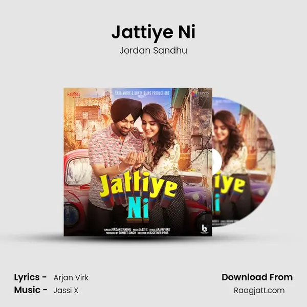 Jattiye Ni - Jordan Sandhu album cover 