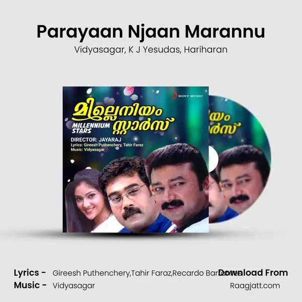 Parayaan Njaan Marannu - Vidyasagar album cover 