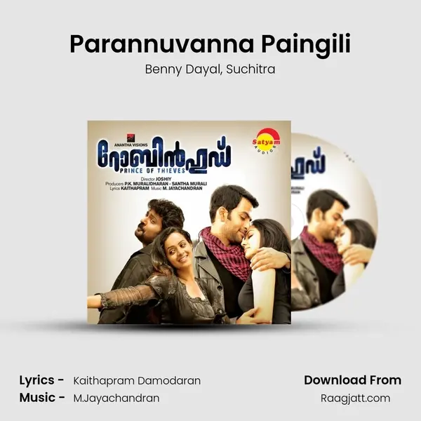 Parannuvanna Paingili - Benny Dayal album cover 