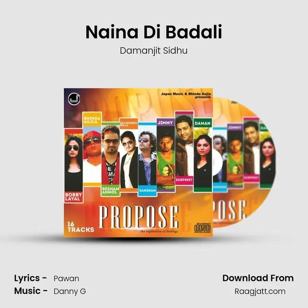 Naina Di Badali - Damanjit Sidhu album cover 