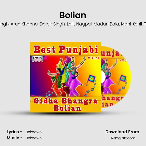 Bolian - Ameeta Singh album cover 