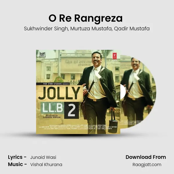 O Re Rangreza (Qawaali) - Sukhwinder Singh album cover 