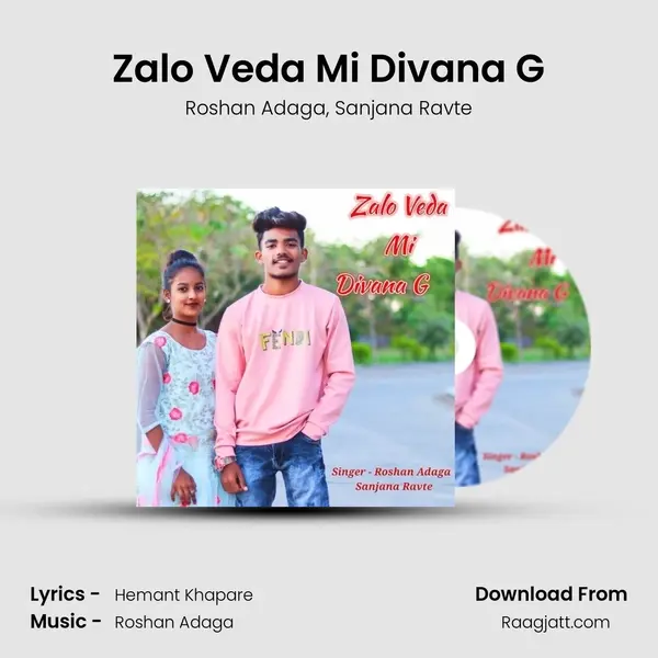 Zalo Veda Mi Divana G - Roshan Adaga album cover 