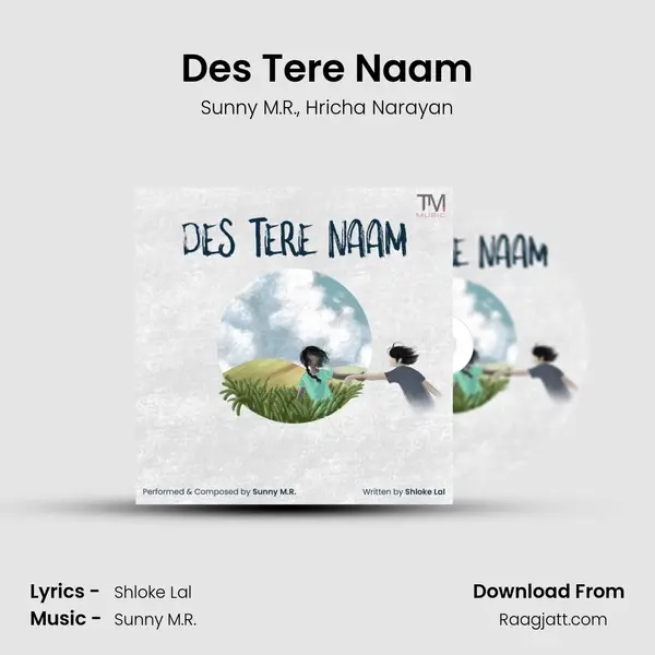 Des Tere Naam - Sunny M.R. album cover 