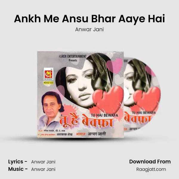 Ankh Me Ansu Bhar Aaye Hai - Anwar Jani album cover 