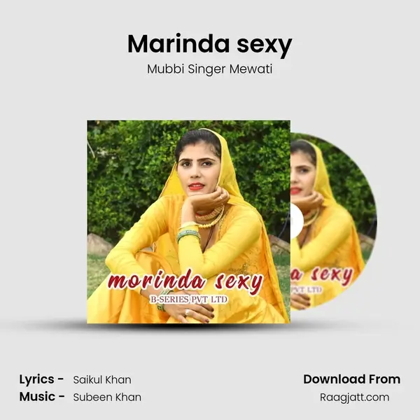 Marinda sexy - Mubbi Singer Mewati album cover 