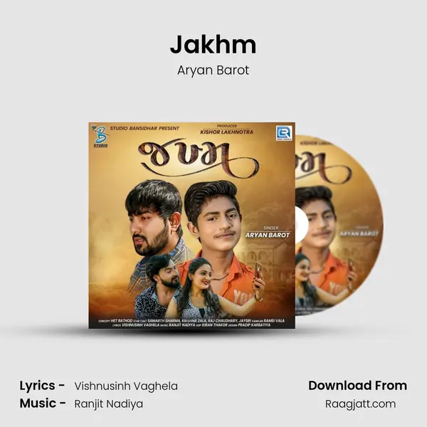 Jakhm - Aryan Barot album cover 