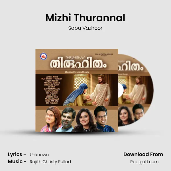 Mizhi Thurannal - Sabu Vazhoor album cover 