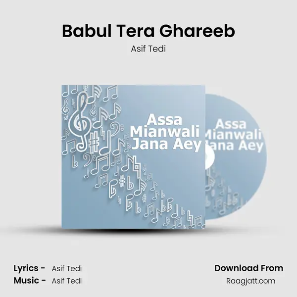 Babul Tera Ghareeb - Asif Tedi album cover 