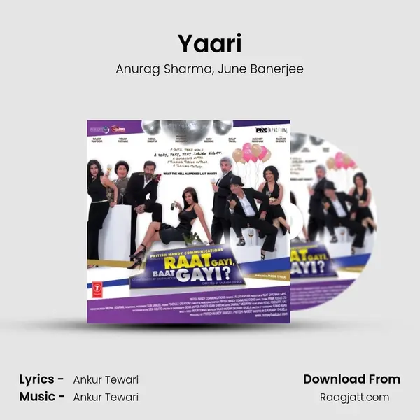 Yaari - Anurag Sharma album cover 