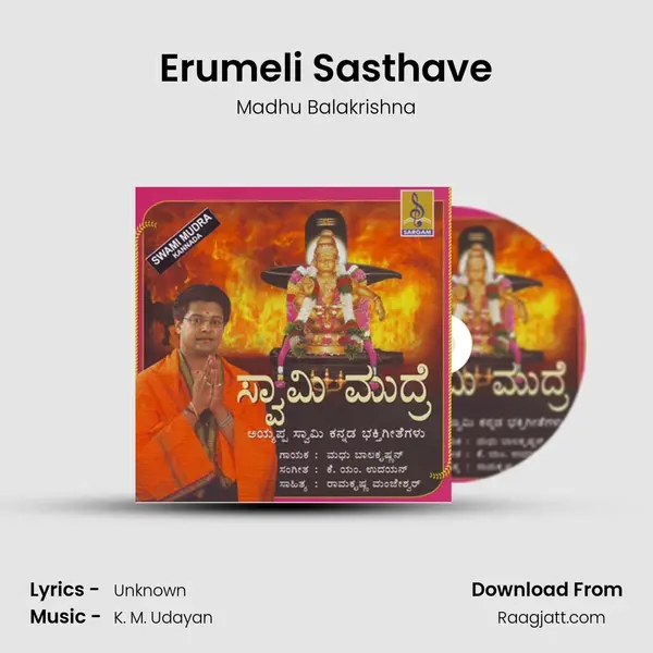 Erumeli Sasthave - Madhu Balakrishna album cover 