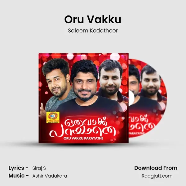 Oru Vakku - Saleem Kodathoor album cover 