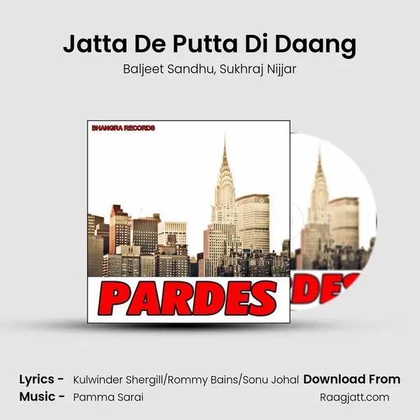 Jatta De Putta Di Daang - Baljeet Sandhu album cover 