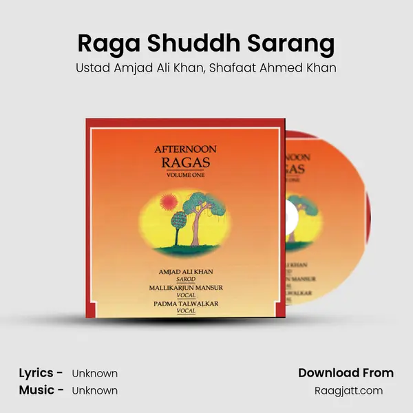 Raga Shuddh Sarang - Ustad Amjad Ali Khan album cover 