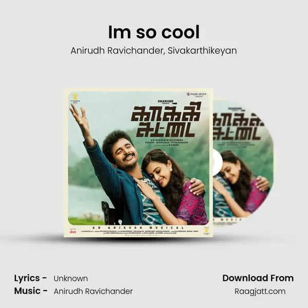 Im so cool - Anirudh Ravichander album cover 