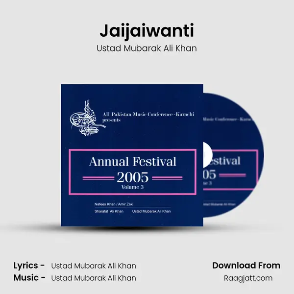 Jaijaiwanti - Ustad Mubarak Ali Khan album cover 