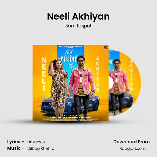 Neeli Akhiyan - Sam Rajput album cover 