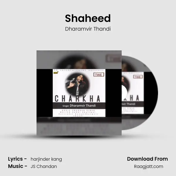 Shaheed - Dharamvir Thandi album cover 