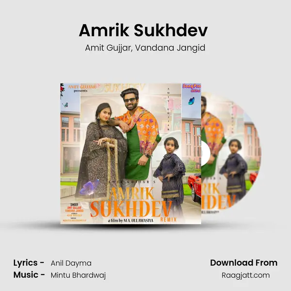 Amrik Sukhdev (Remix) - Amit Gujjar album cover 