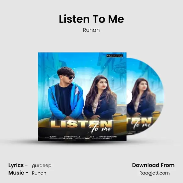 Listen To Me - Ruhan album cover 