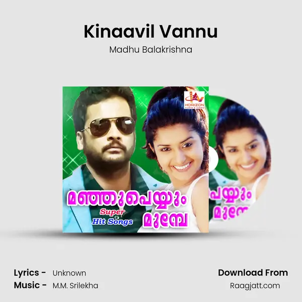 Kinaavil Vannu - Madhu Balakrishna album cover 