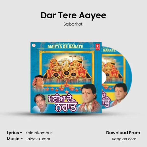 Dar Tere Aayee - Sabarkoti album cover 